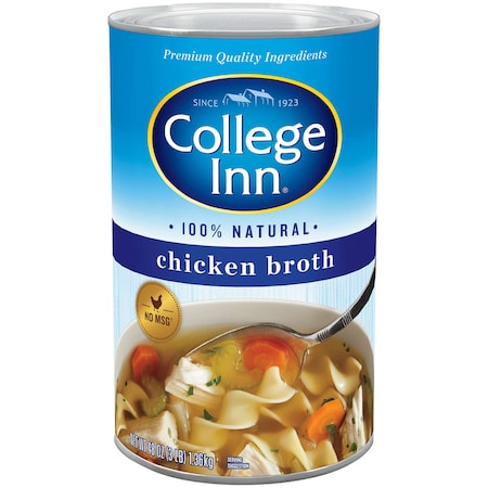 College Inn 48 oz. College Inn Chicken Broth, PK12 2001554